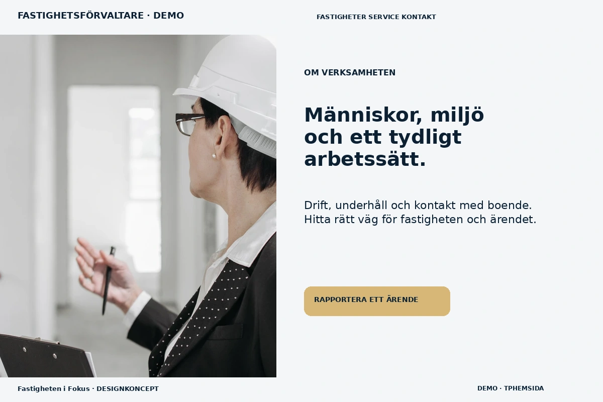 Fastigheten i Fokus – Om verksamheten för fastighetsförvaltare