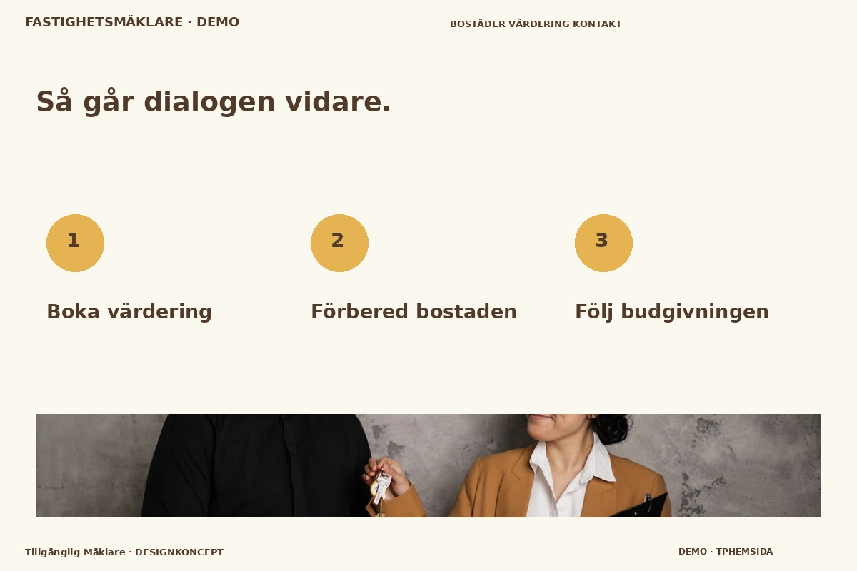 Tillgänglig Mäklare – Så fungerar dialogen för fastighetsmäklare