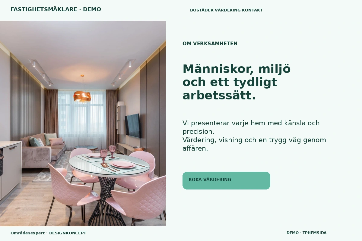 Områdesexpert – Om verksamheten för fastighetsmäklare