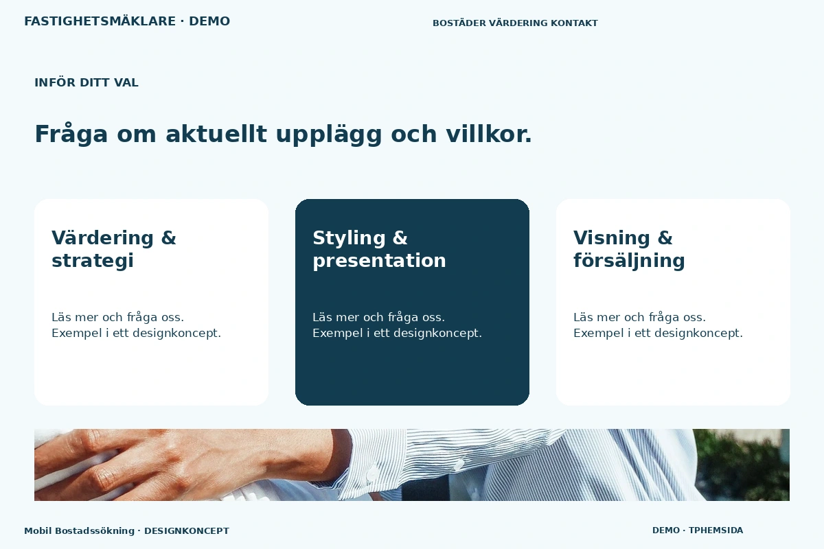 Mobil Bostadssökning – Alternativ & villkor för fastighetsmäklare