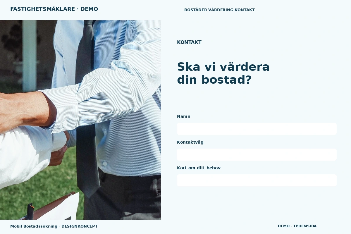 Mobil Bostadssökning – Kontakt för fastighetsmäklare