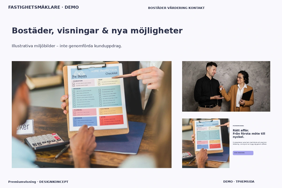 Premiumvisning – Bostäder, visningar & nya möjligheter för fastighetsmäklare