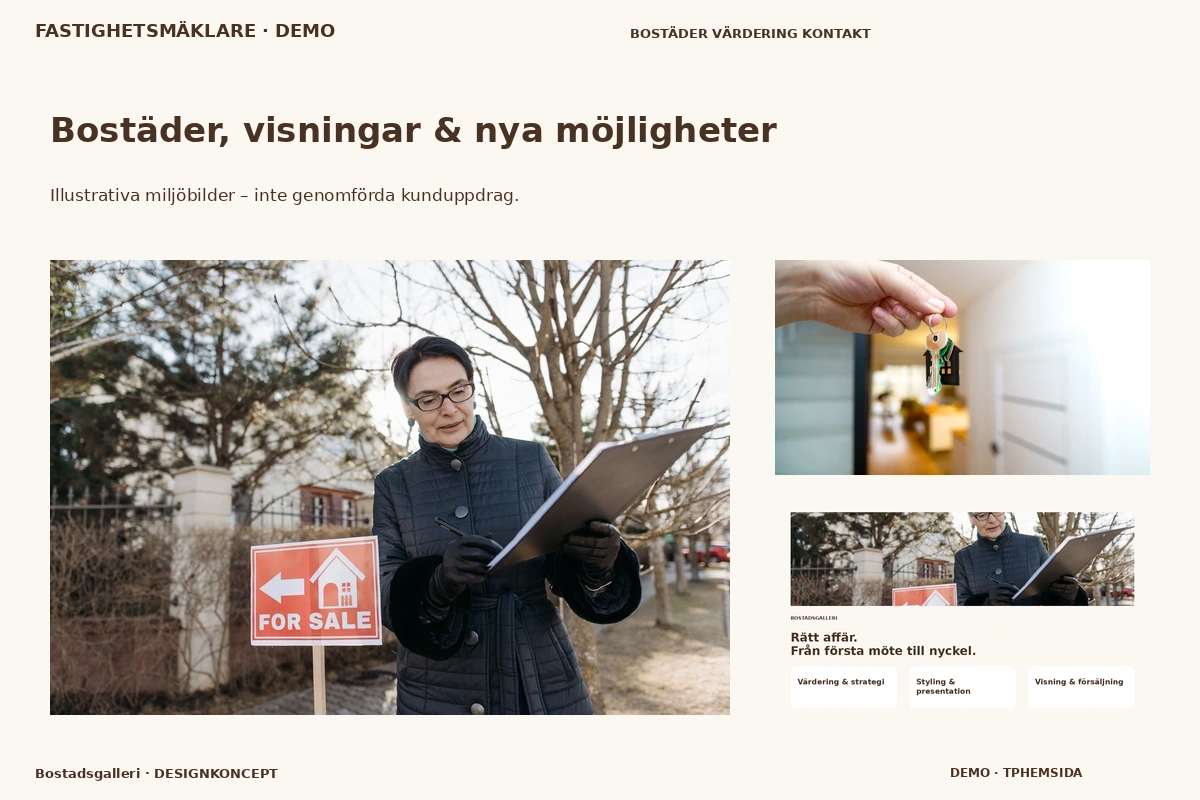 Bostadsgalleri – Bostäder, visningar & nya möjligheter för fastighetsmäklare