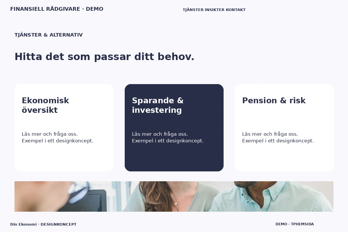 Din Ekonomi – Tjänster & alternativ för finansiell rådgivare