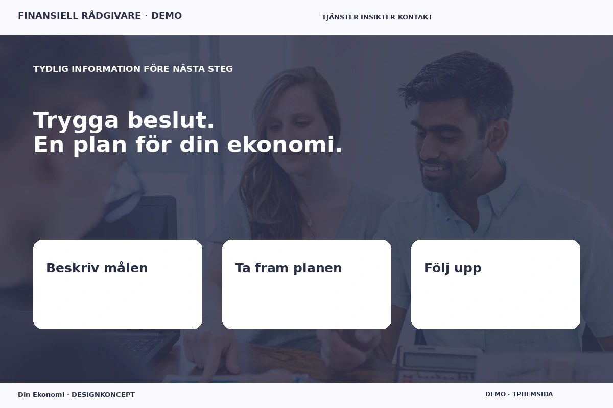 Din Ekonomi – Inför ditt val för finansiell rådgivare