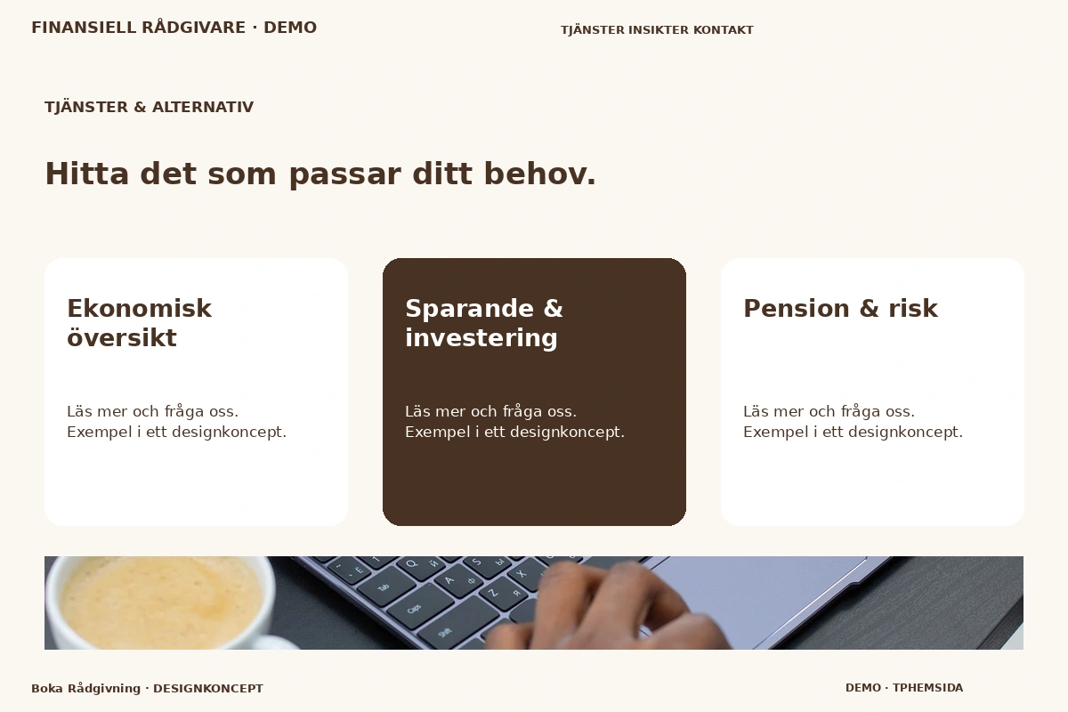 Boka Rådgivning – Tjänster & alternativ för finansiell rådgivare