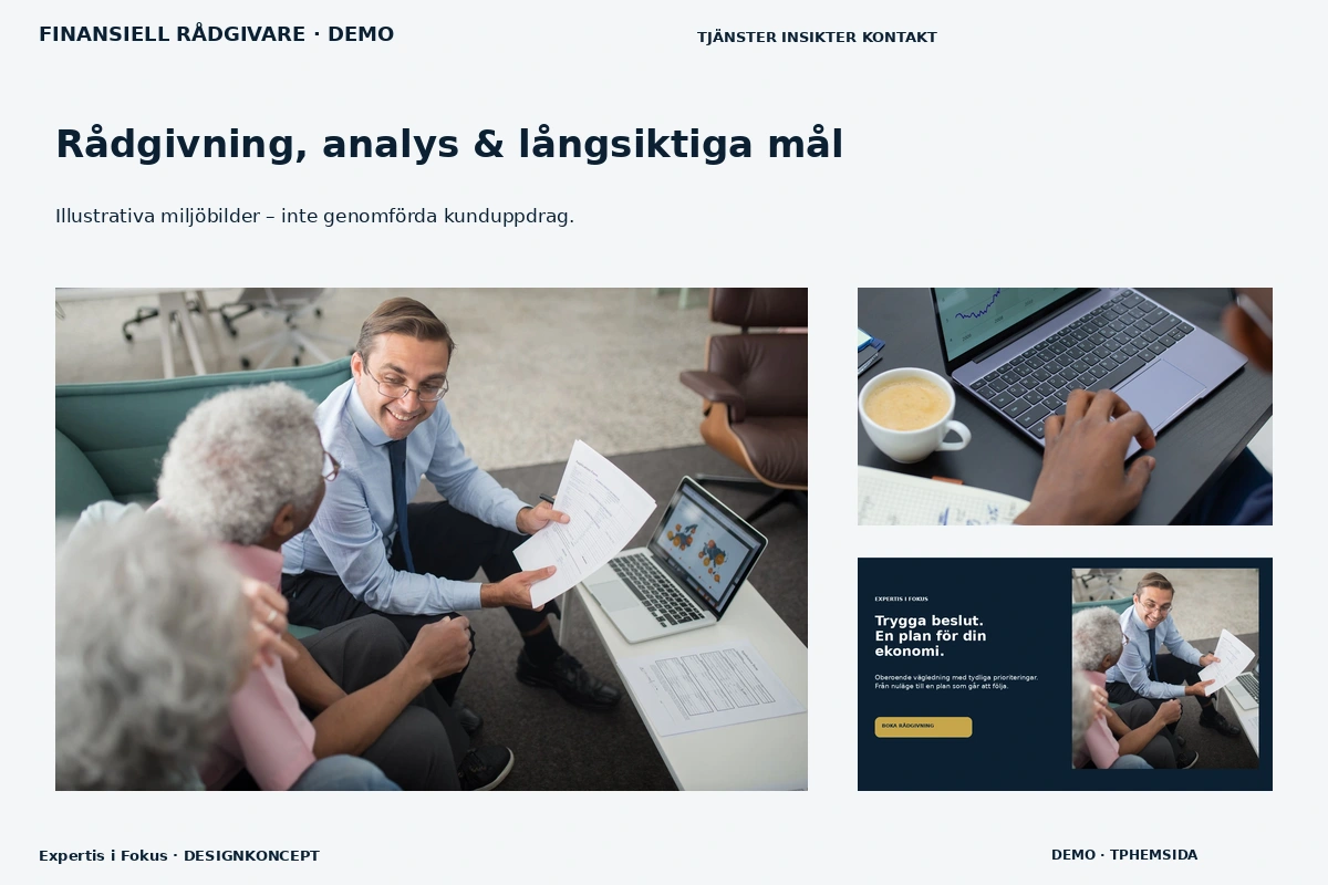 Expertis i Fokus – Rådgivning, analys & långsiktiga mål för finansiell rådgivare