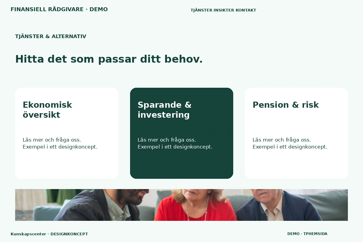 Kunskapscenter – Tjänster & alternativ för finansiell rådgivare