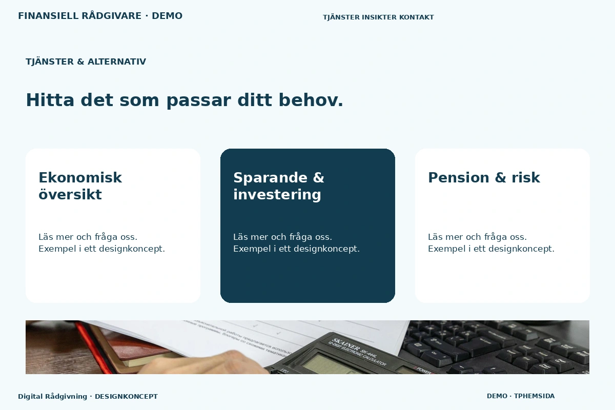 Digital Rådgivning – Tjänster & alternativ för finansiell rådgivare