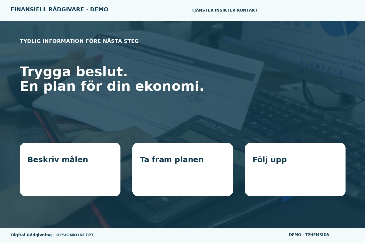 Digital Rådgivning – Inför ditt val för finansiell rådgivare