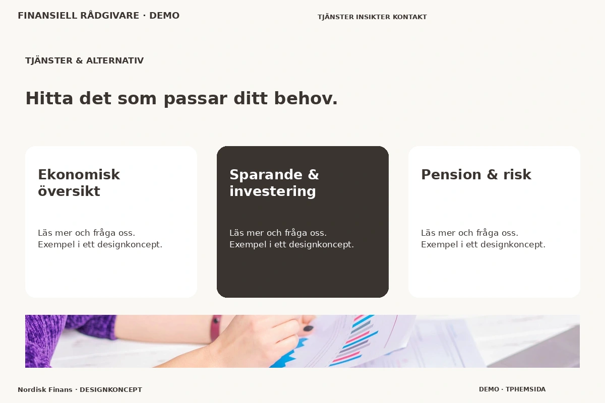 Nordisk Finans – Tjänster & alternativ för finansiell rådgivare