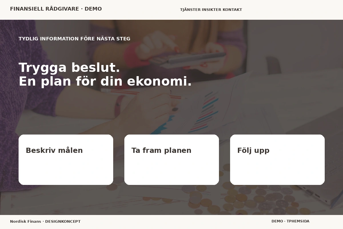 Nordisk Finans – Inför ditt val för finansiell rådgivare