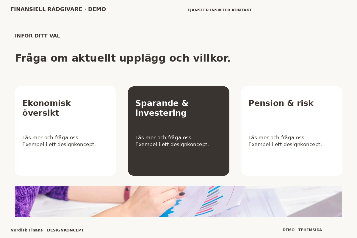 Nordisk Finans – Alternativ & villkor för finansiell rådgivare