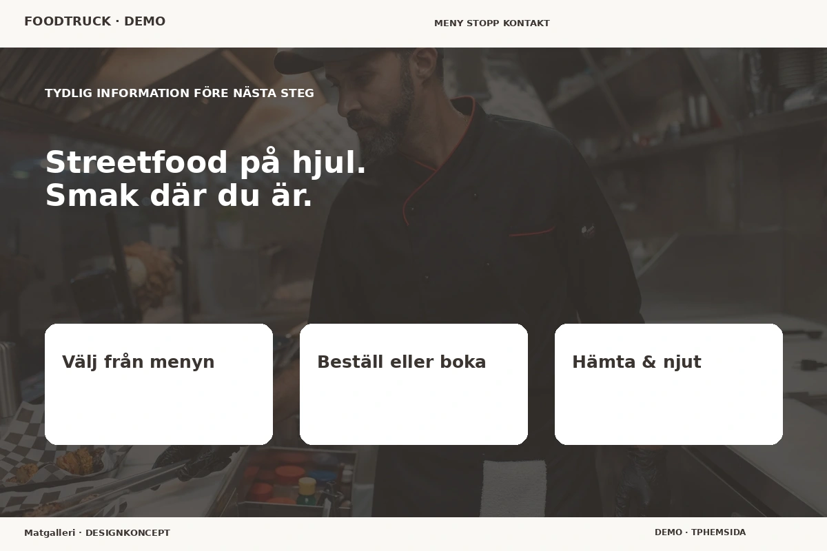 Matgalleri – Inför ditt val för foodtruck