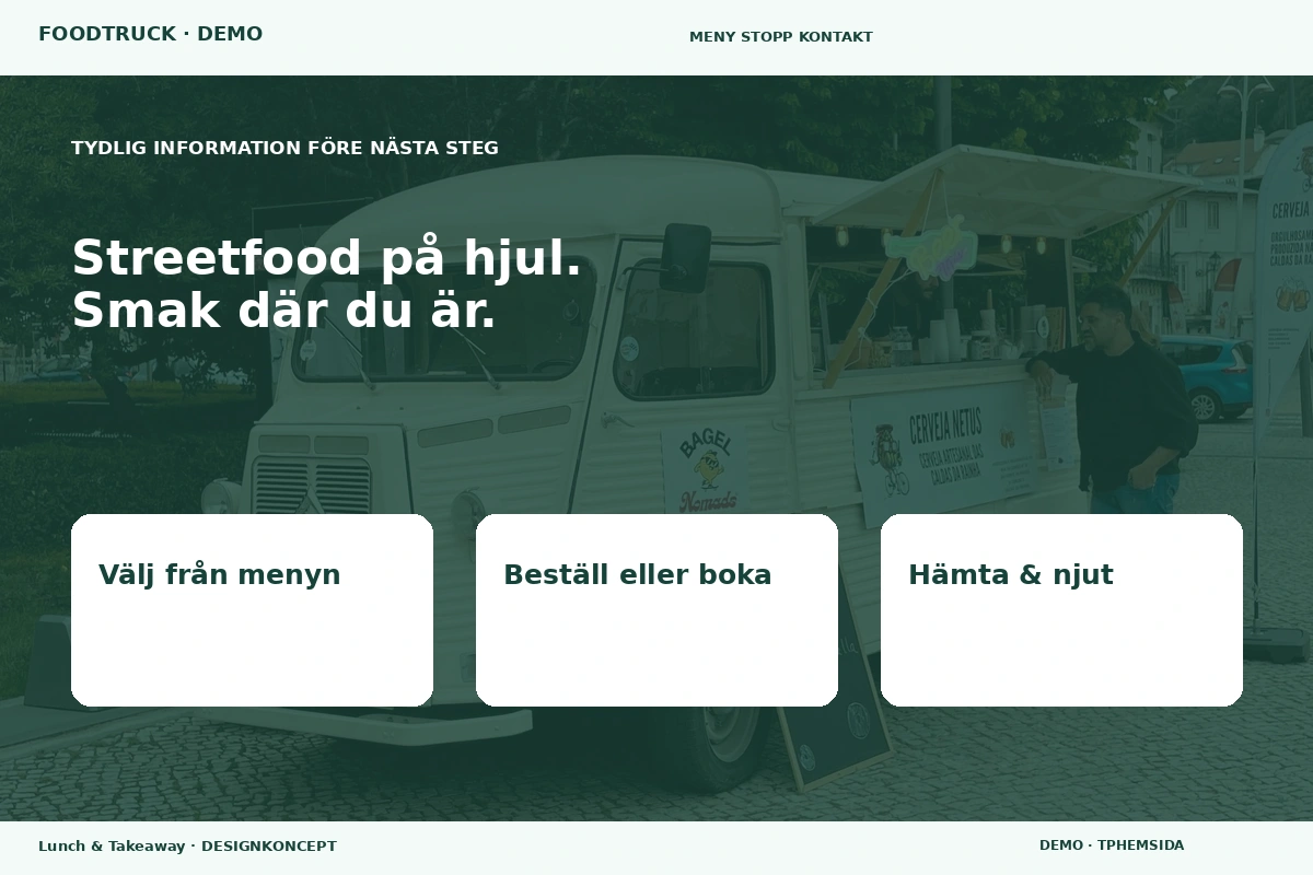 Lunch & Takeaway – Inför ditt val för foodtruck
