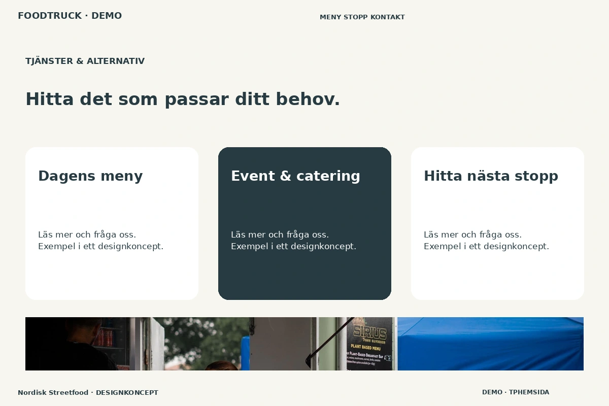 Nordisk Streetfood – Tjänster & alternativ för foodtruck