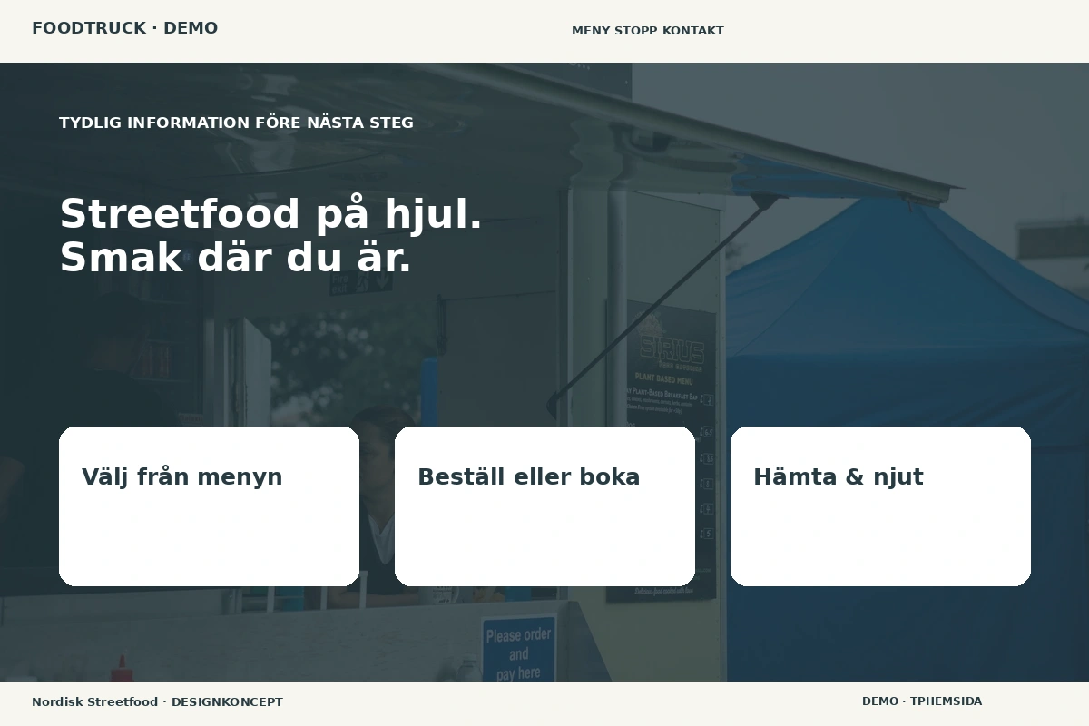 Nordisk Streetfood – Inför ditt val för foodtruck