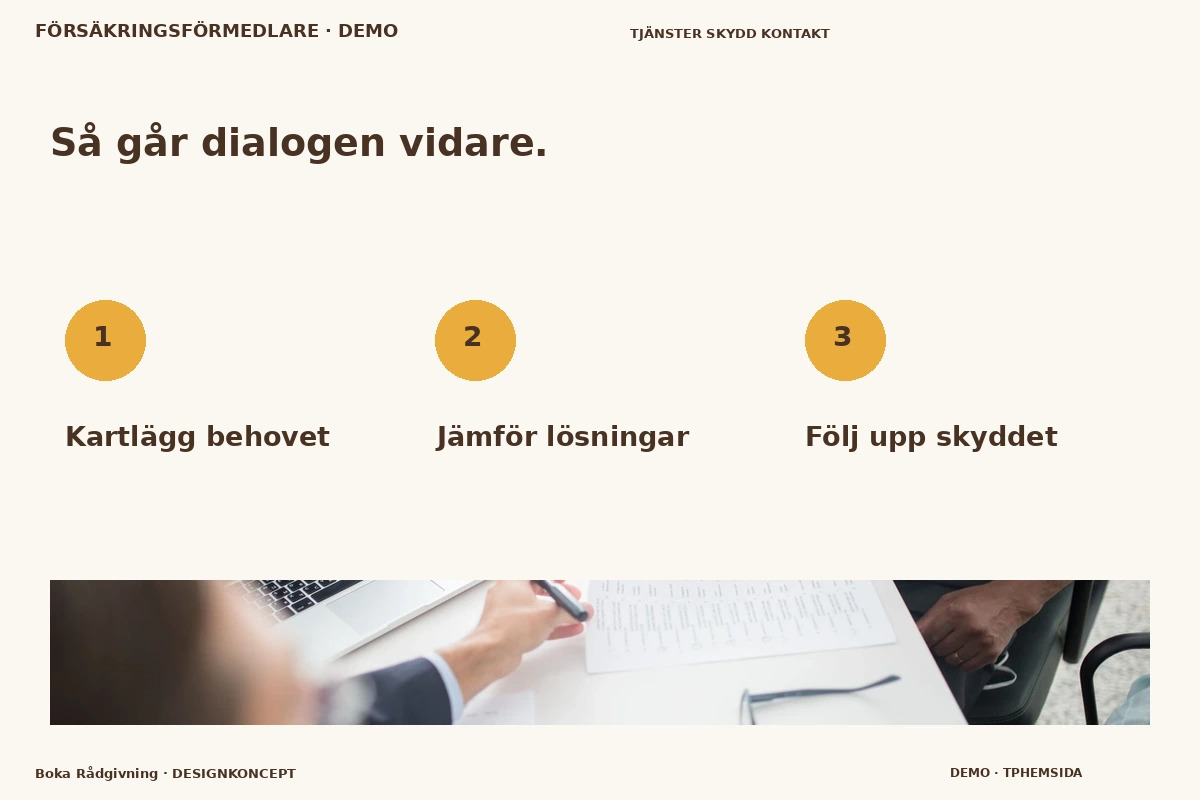 Boka Rådgivning – Så fungerar dialogen för försäkringsförmedlare