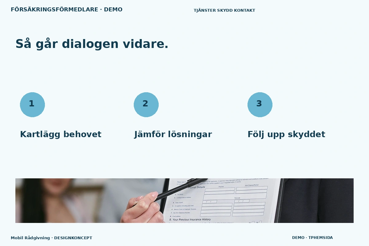 Mobil Rådgivning – Så fungerar dialogen för försäkringsförmedlare