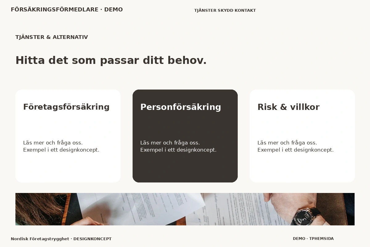 Nordisk Företagstrygghet – Tjänster & alternativ för försäkringsförmedlare