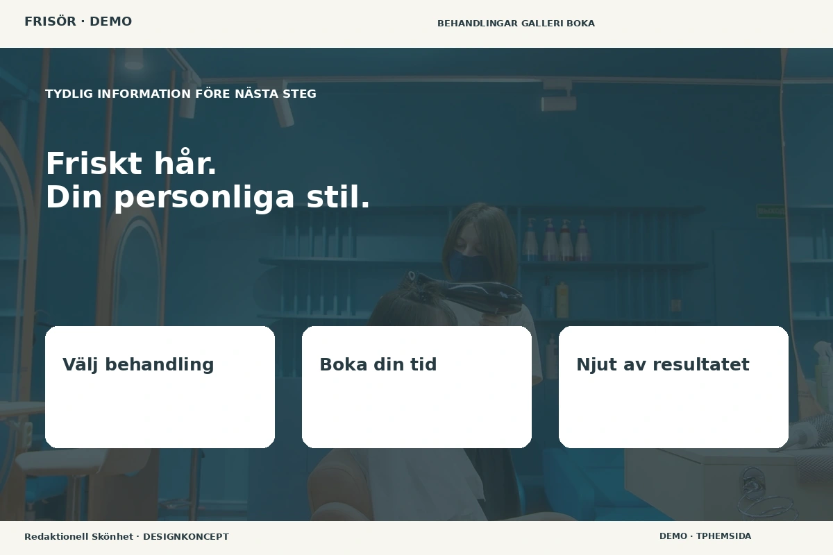 Redaktionell Skönhet – Inför ditt val för frisör
