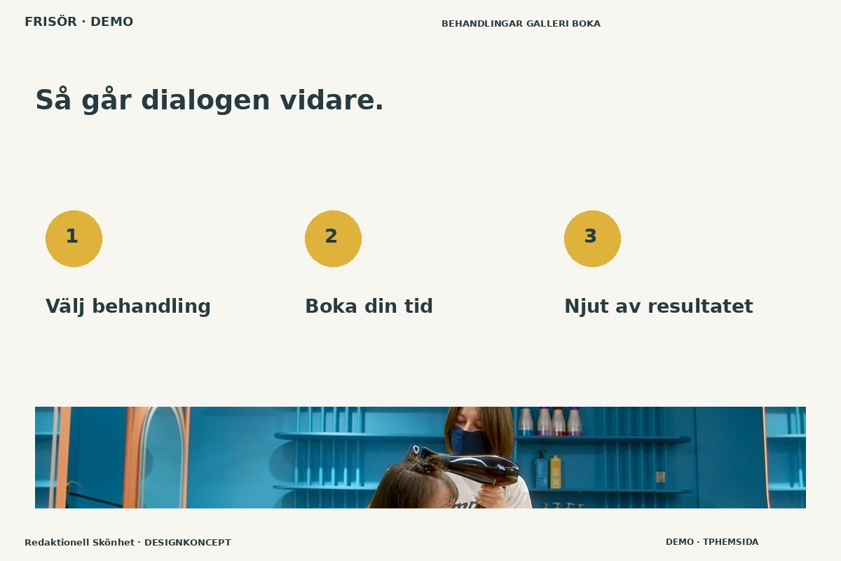 Redaktionell Skönhet – Så fungerar dialogen för frisör