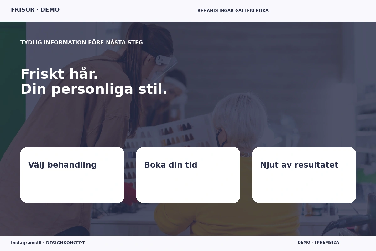 Instagramstil – Inför ditt val för frisör