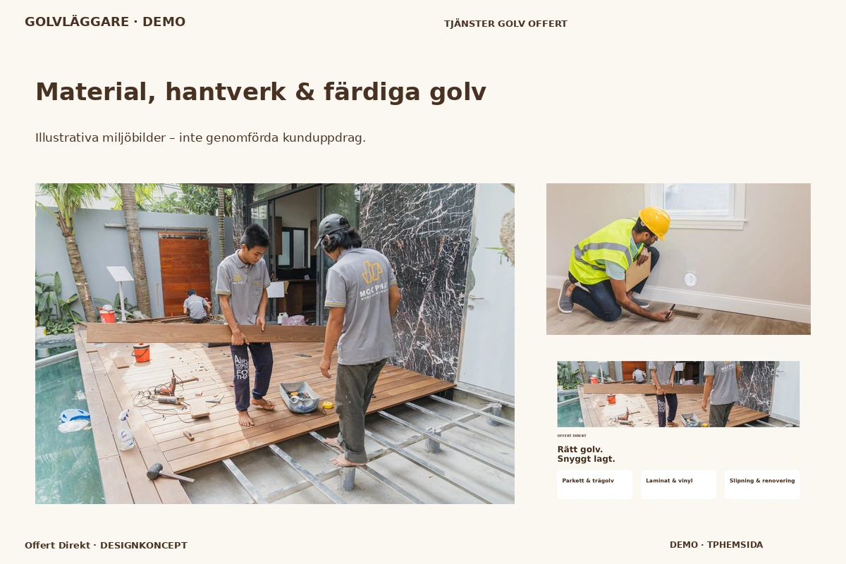 Offert Direkt – Material, hantverk & färdiga golv för golvläggare