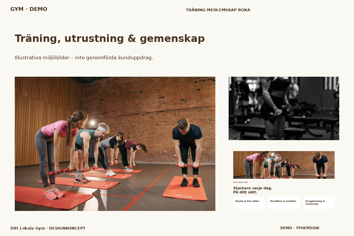 Ditt Lokala Gym – Träning, utrustning & gemenskap för gym