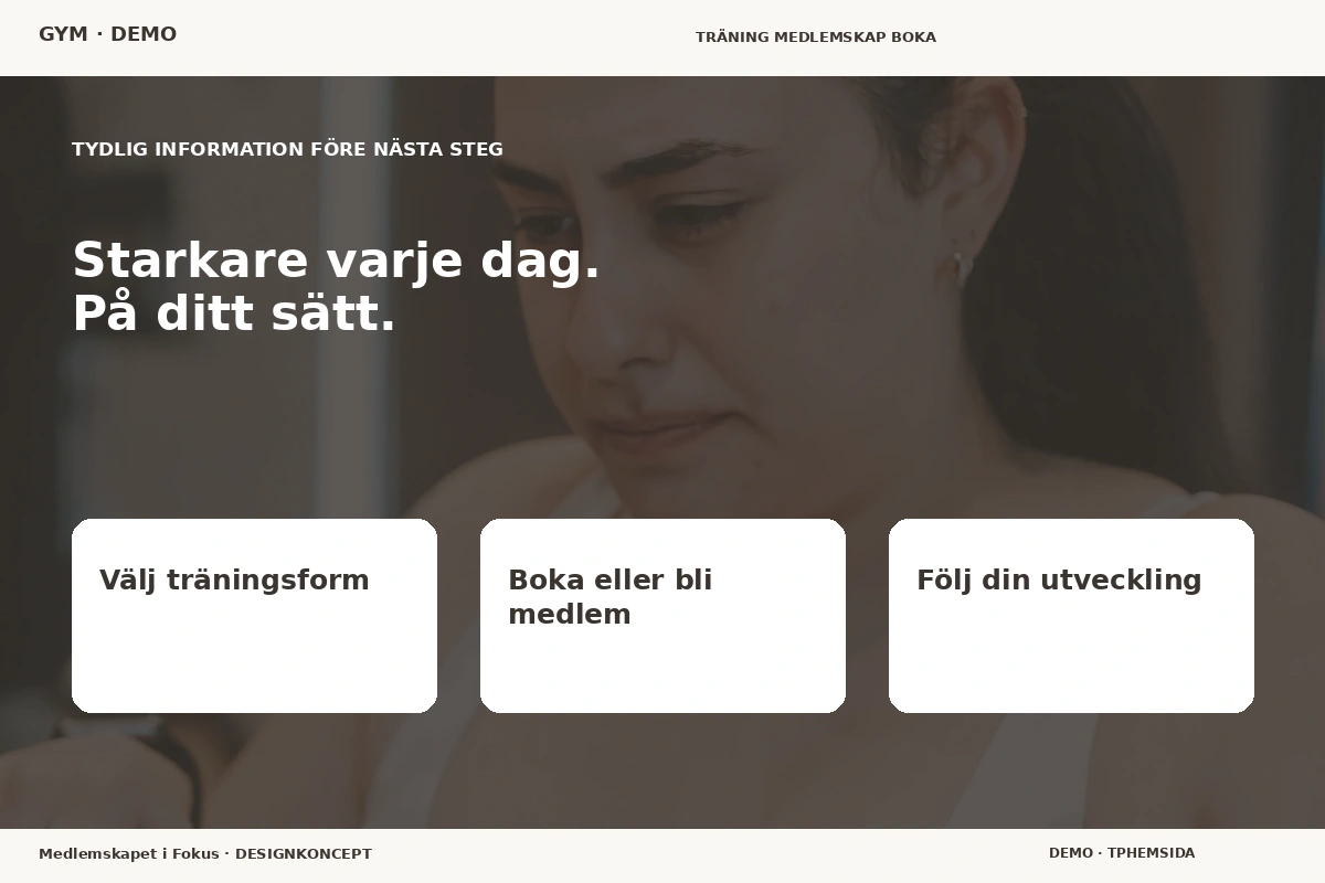 Medlemskapet i Fokus – Inför ditt val för gym