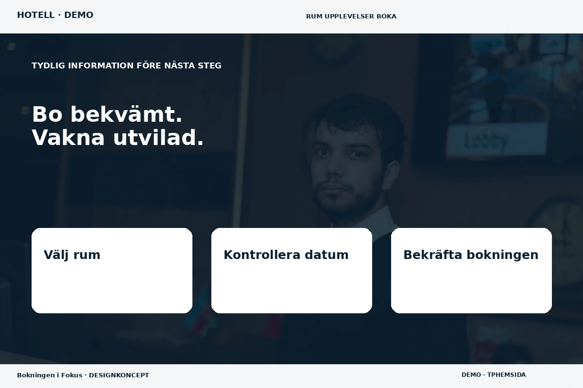 Bokningen i Fokus – Inför ditt val för hotell