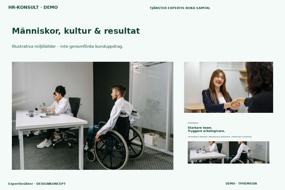Expertinsikter – Människor, kultur & resultat för hr-konsult