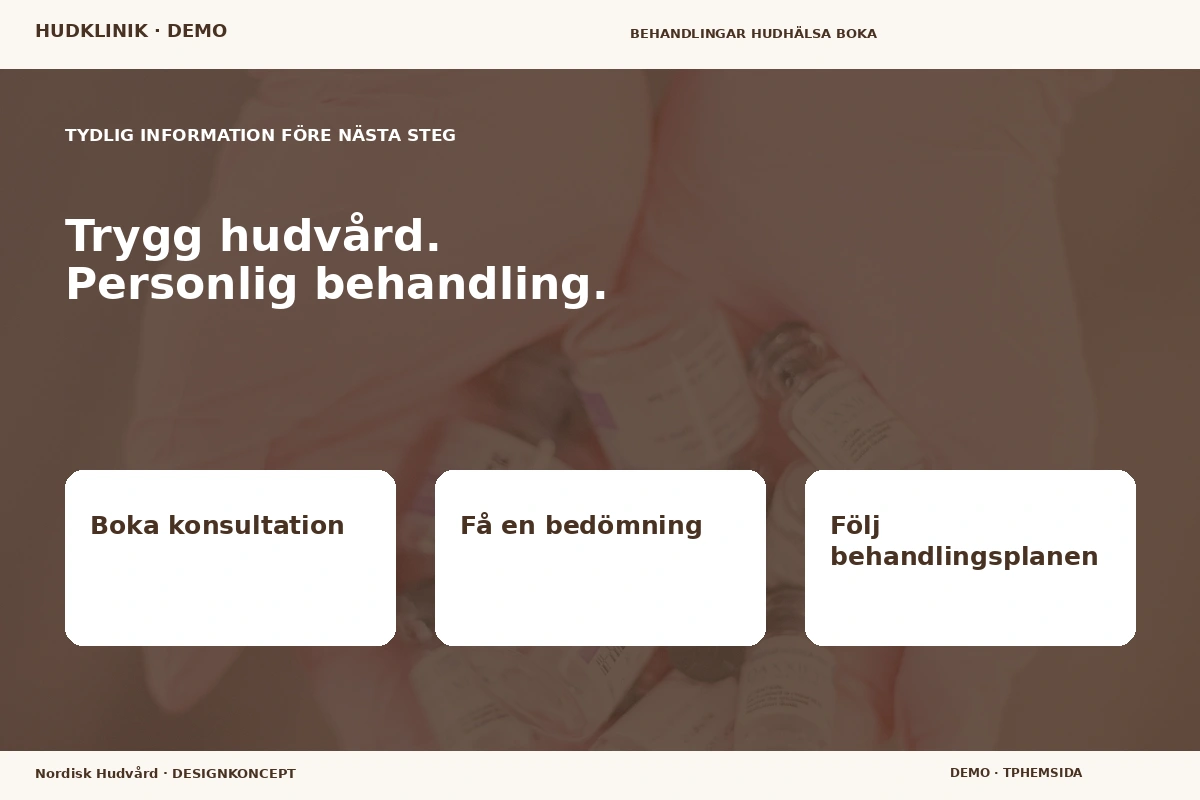Nordisk Hudvård – Inför ditt val för hudklinik
