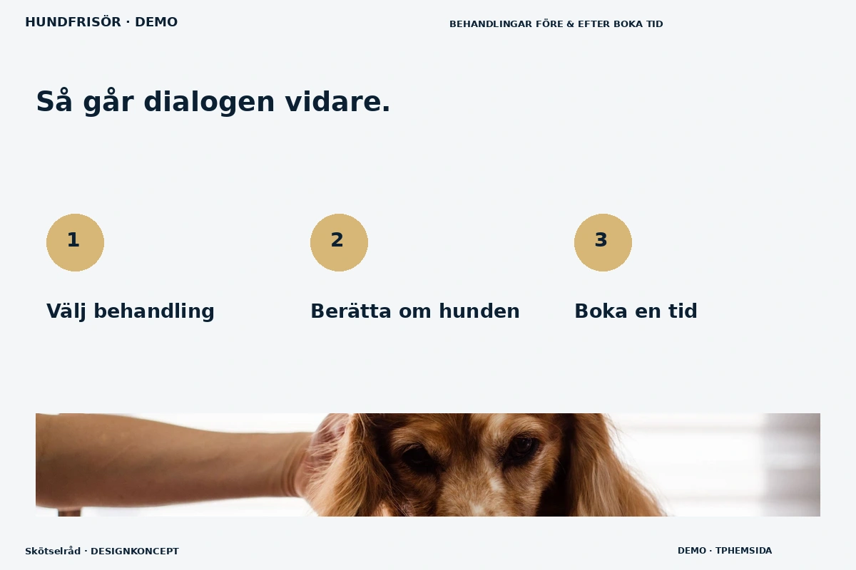 Skötselråd – Så fungerar dialogen för hundfrisör