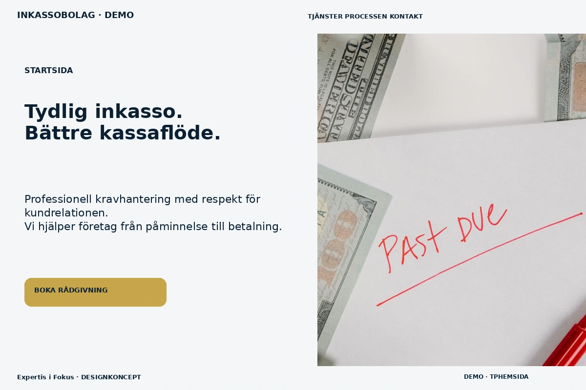 Expertis i Fokus – Startsida för inkassobolag