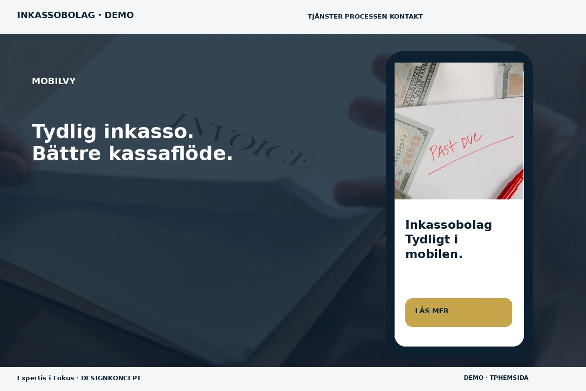 Expertis i Fokus – Mobilvy för inkassobolag