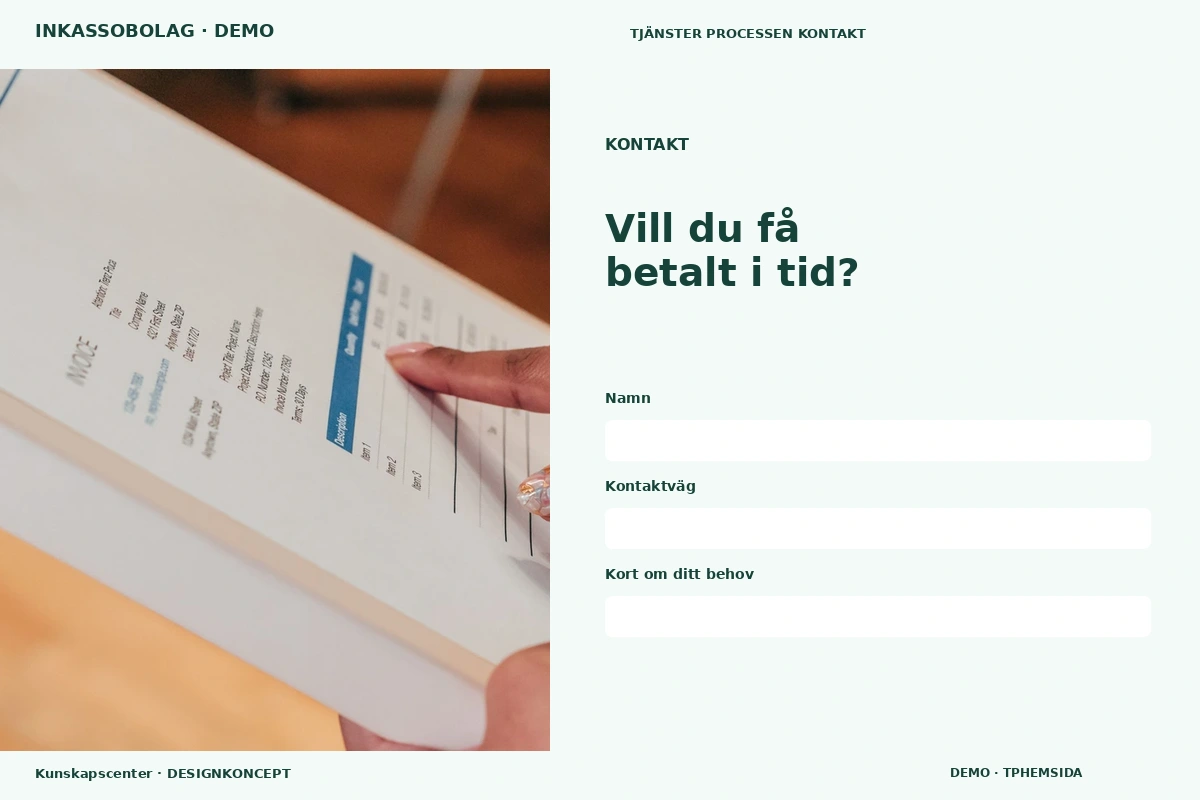 Kunskapscenter – Kontakt för inkassobolag