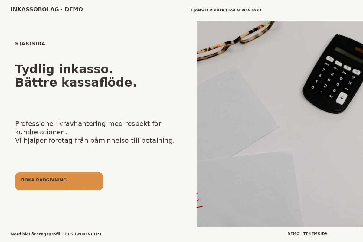 Nordisk Företagsprofil – Startsida för inkassobolag