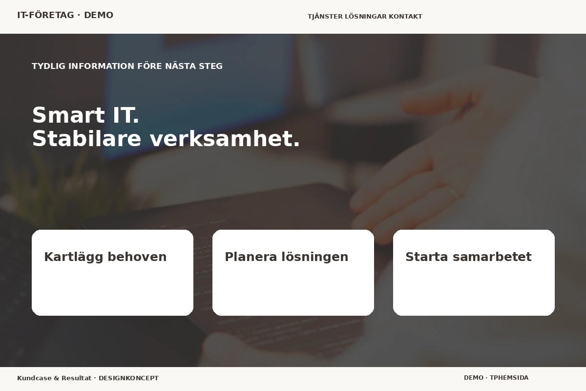 Kundcase & Resultat – Inför ditt val för it-företag