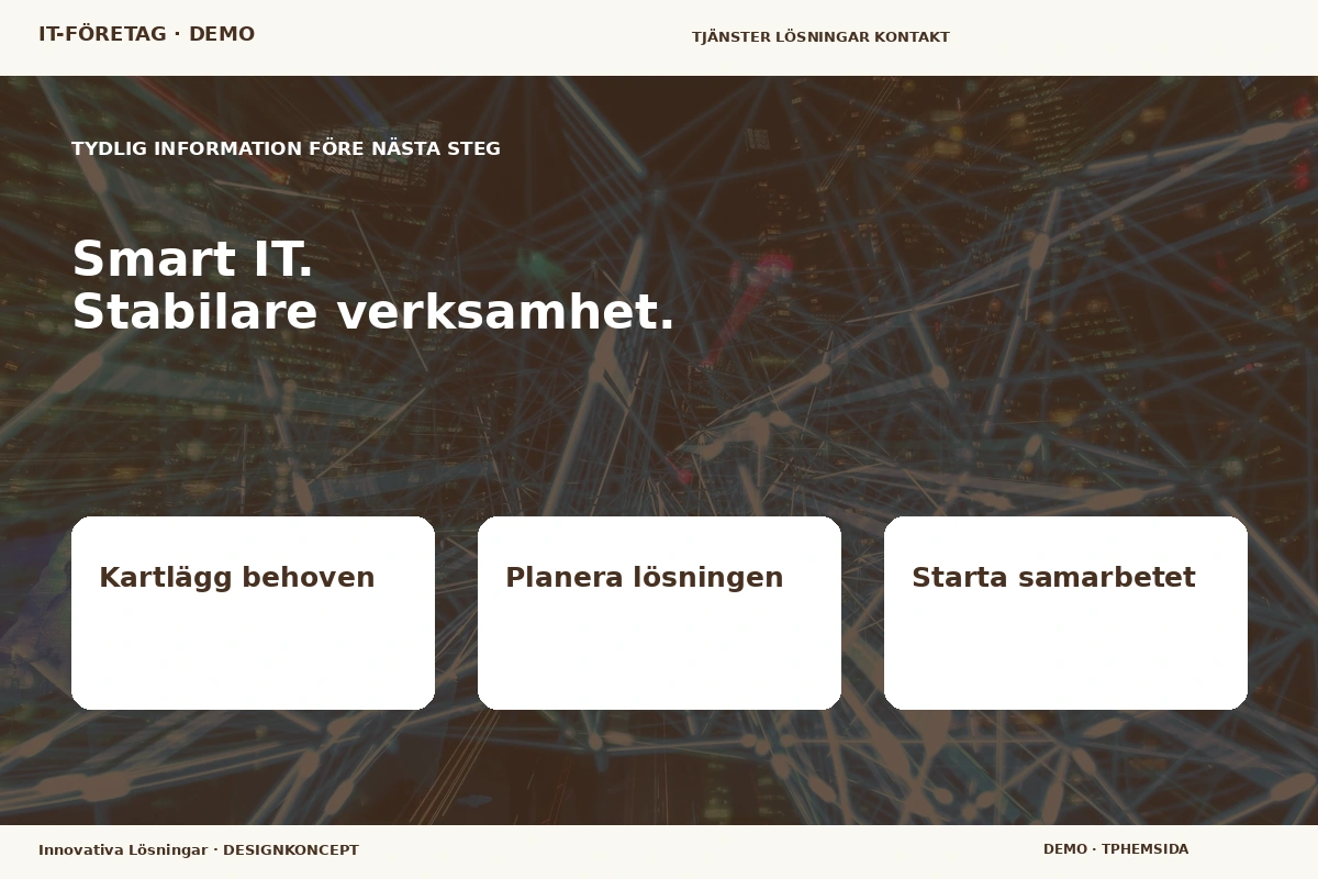 Innovativa Lösningar – Inför ditt val för it-företag