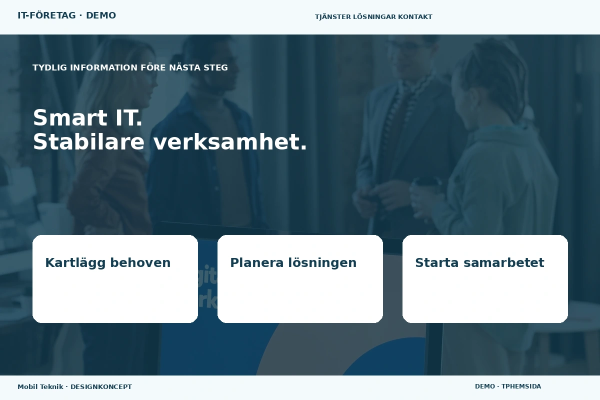 Mobil Teknik – Inför ditt val för it-företag