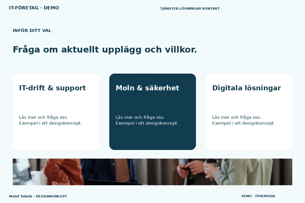 Mobil Teknik – Alternativ & villkor för it-företag
