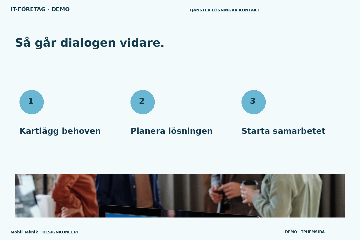 Mobil Teknik – Så fungerar dialogen för it-företag