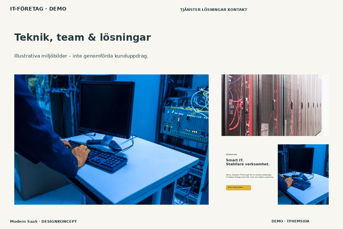 Modern SaaS – Teknik, team & lösningar för it-företag
