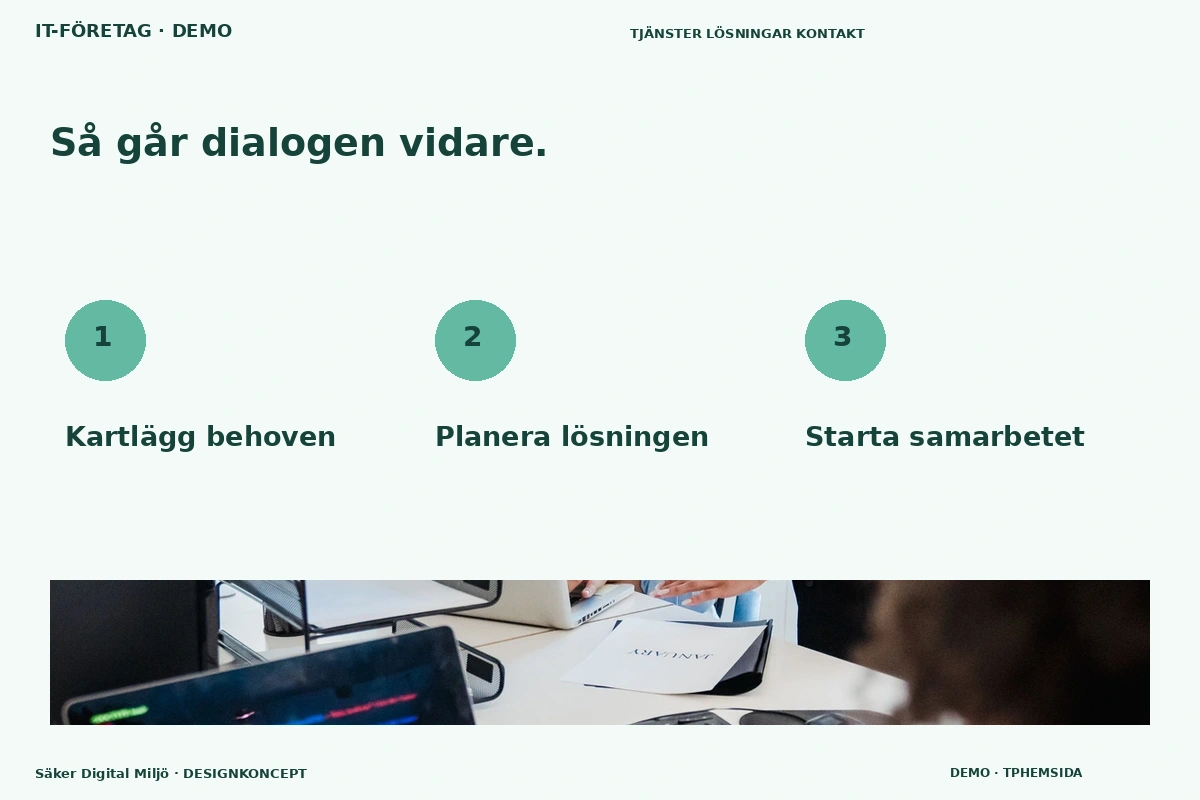 Säker Digital Miljö – Så fungerar dialogen för it-företag