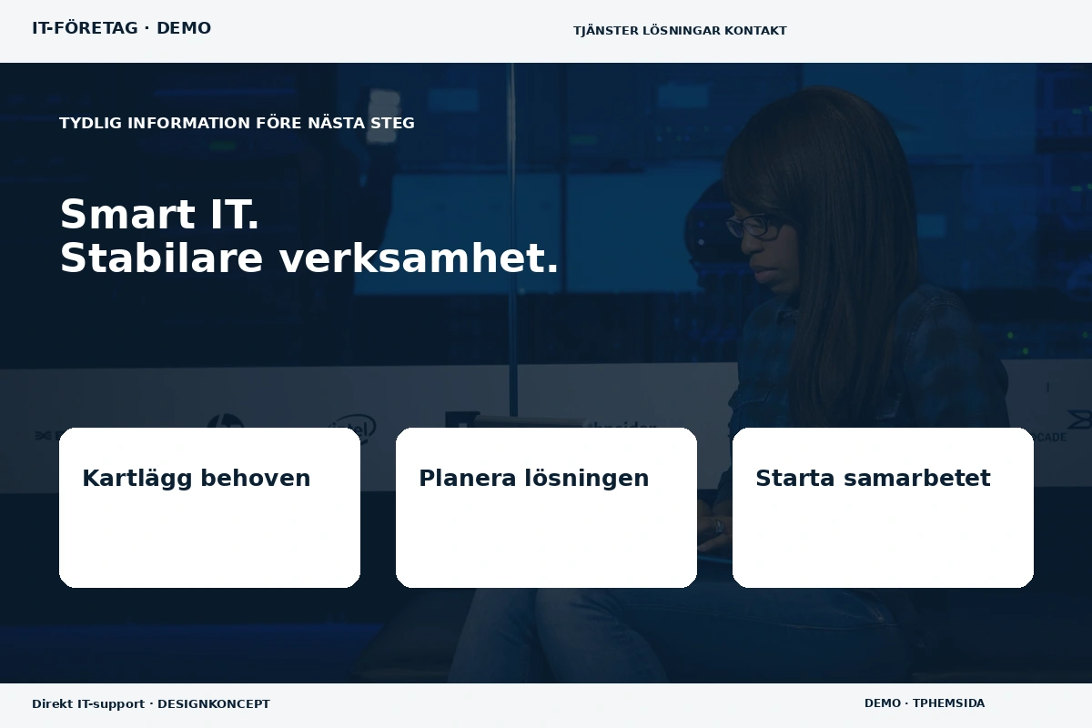 Direkt IT-support – Inför ditt val för it-företag