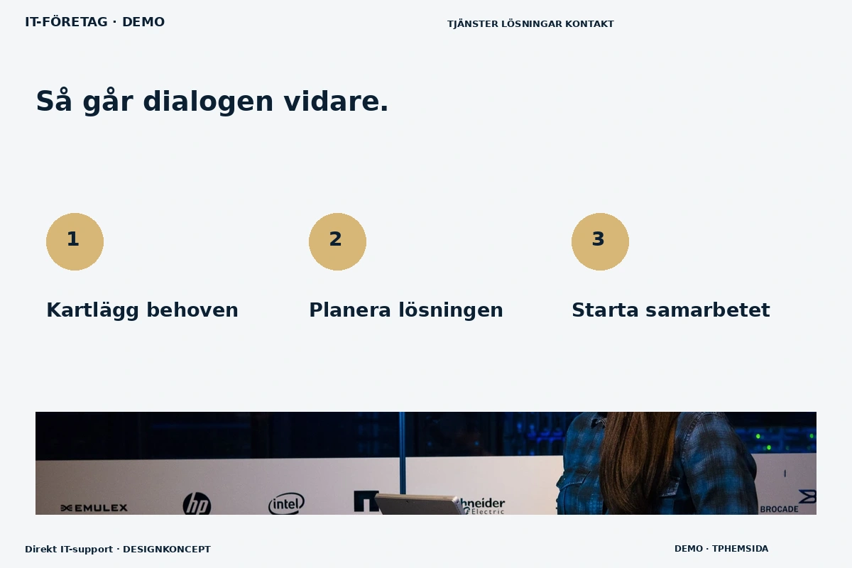 Direkt IT-support – Så fungerar dialogen för it-företag