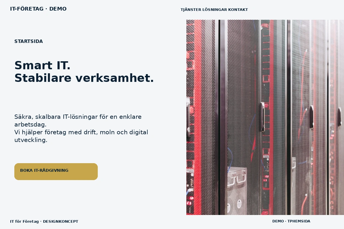 IT för Företag – Startsida för it-företag