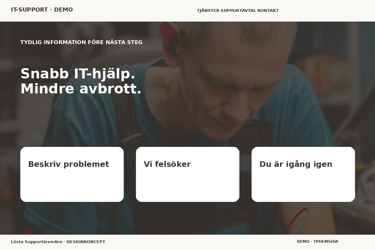 Lösta Supportärenden – Inför ditt val för it-support