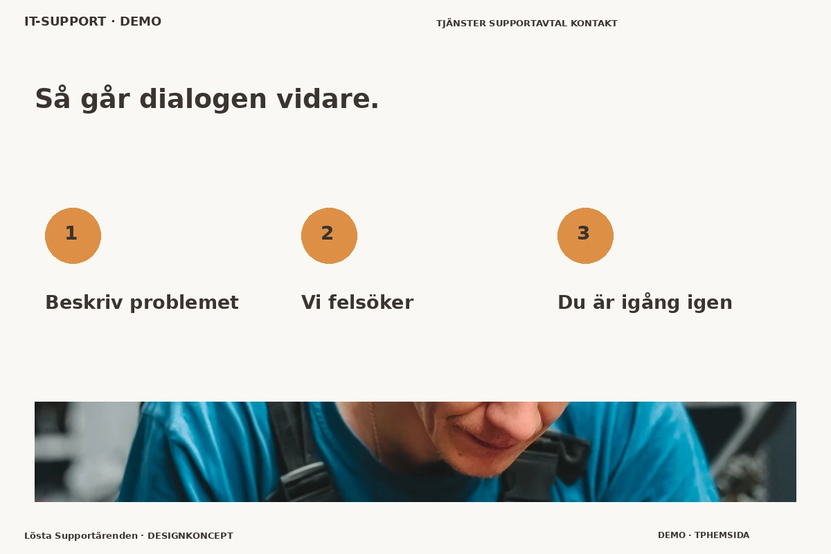 Lösta Supportärenden – Så fungerar dialogen för it-support